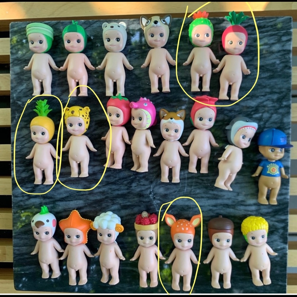 5x sonny Angel dolls